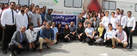 Bahri & Mazroei  Blood Donation Drive Enthusiastic Response