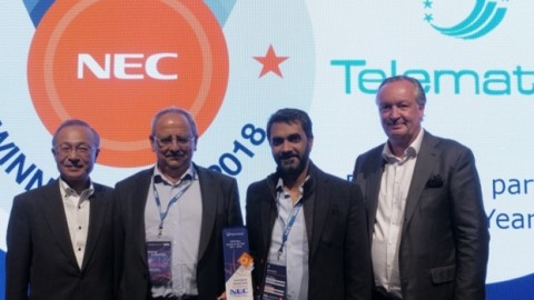 Telematics Achieve NEC EMEA New Partner of the Year Award